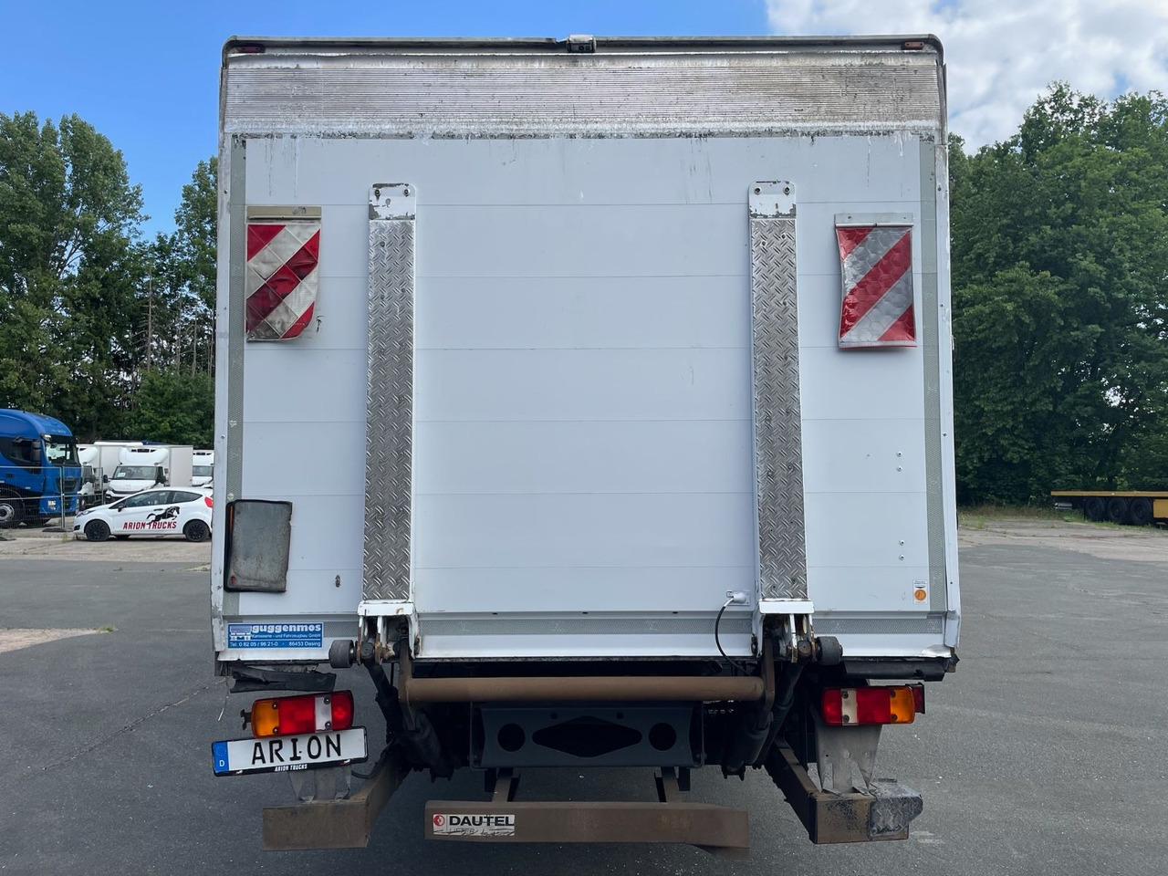 Mercedes-Benz Atego 2 1222 4x2 Koffer/LBW/DAUTEL/8,25m/AC/EU5 - شاحنة مقفلة: صورة 5 Mercedes-Benz Atego 2 1222 4x2 Koffer/LBW/DAUTEL/8,25m/AC/EU5 - شاحنة مقفلة: صورة 5