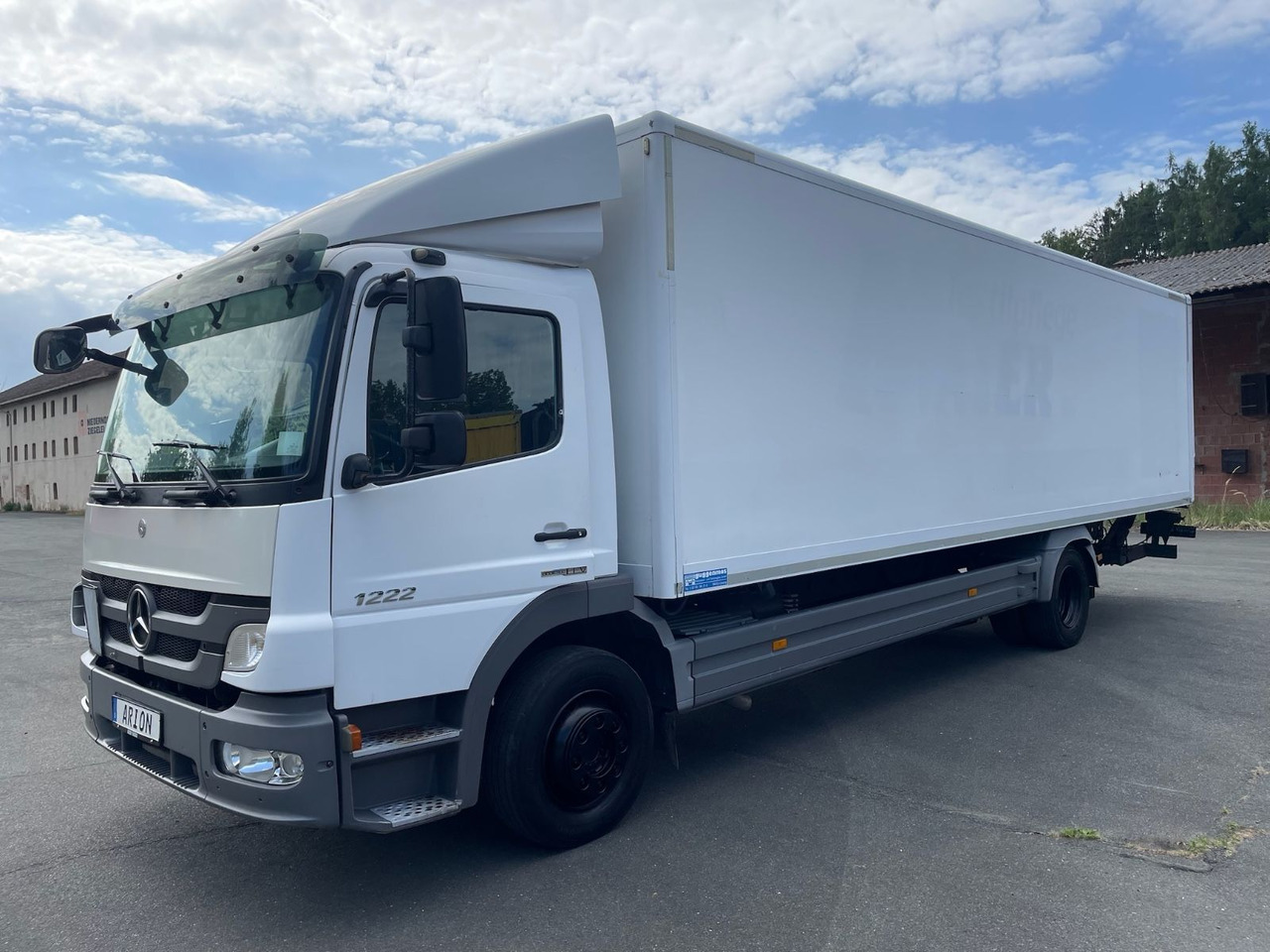 Mercedes-Benz Atego 2 1222 4x2 Koffer/LBW/DAUTEL/8,25m/AC/EU5 - شاحنة مقفلة: صورة 3 Mercedes-Benz Atego 2 1222 4x2 Koffer/LBW/DAUTEL/8,25m/AC/EU5 - شاحنة مقفلة: صورة 3
