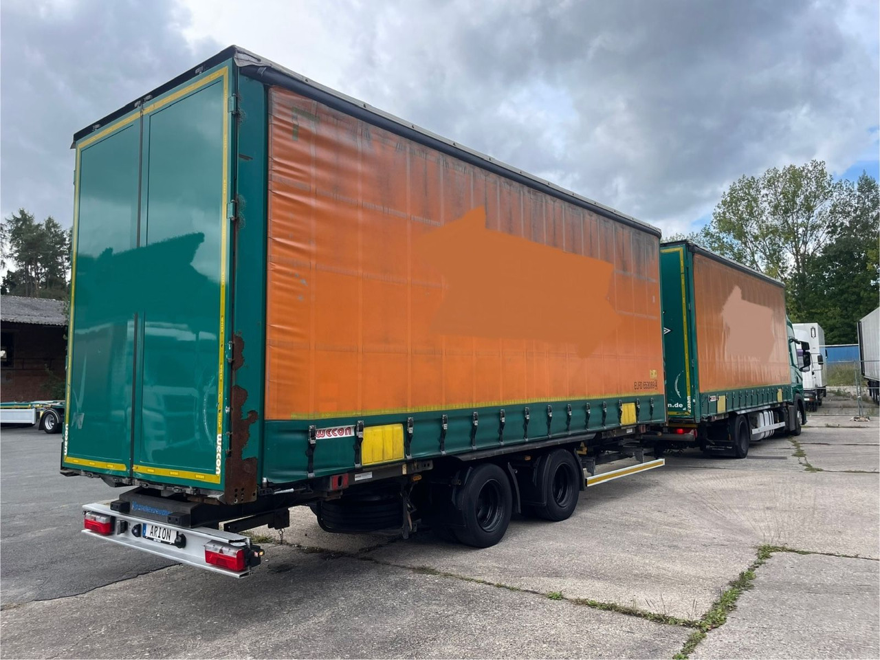 Scania G450 Pritsche+Plane/ANHÄNGER/KOTSCHENREUTHER - شاحنة ستارة: صورة 4 Scania G450 Pritsche+Plane/ANHÄNGER/KOTSCHENREUTHER - شاحنة ستارة: صورة 4