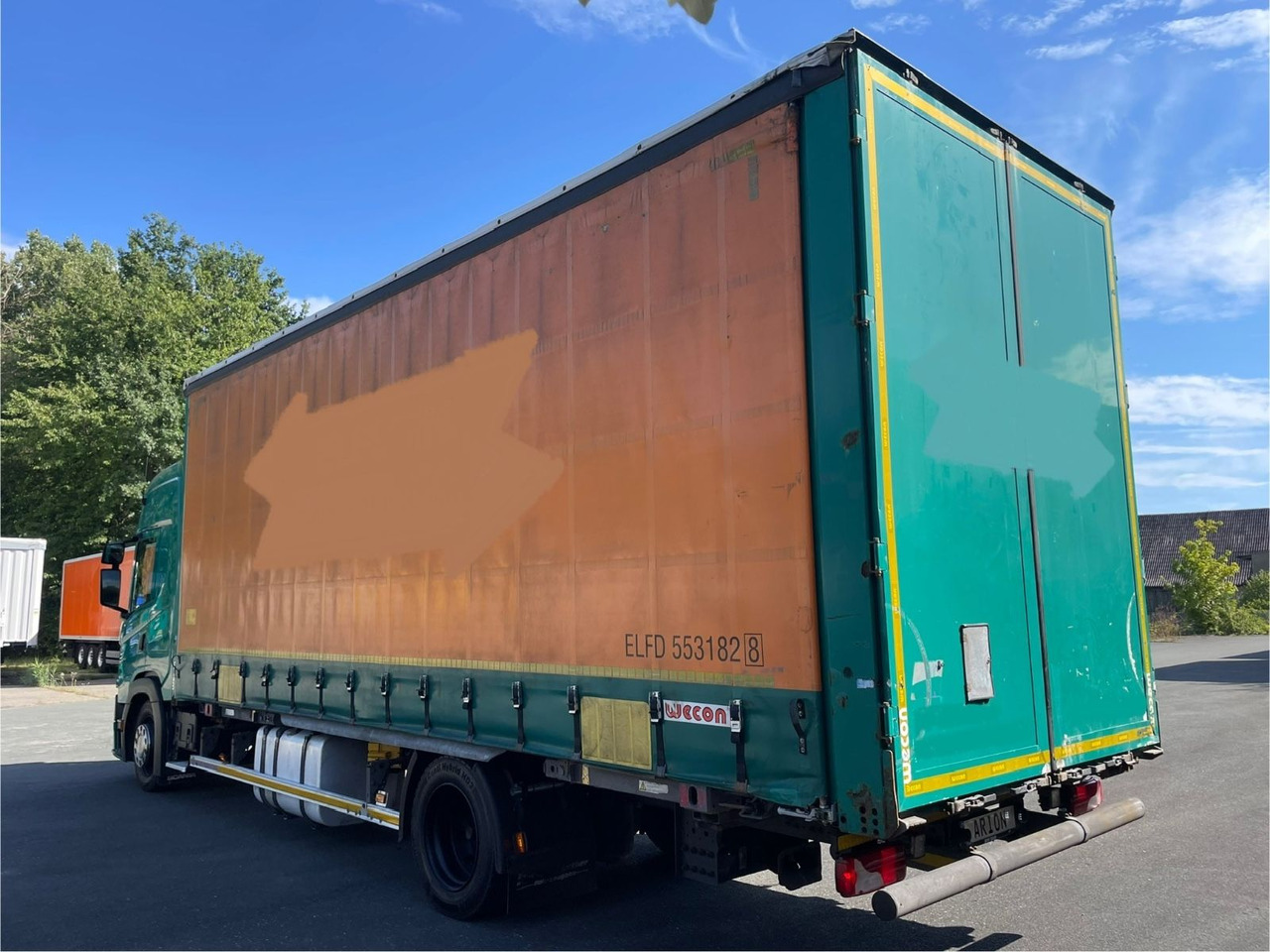 Scania G450 Pritsche+Plane/Wechsler/WECON/StandAC/EU6d - شاحنة ستارة: صورة 5 Scania G450 Pritsche+Plane/Wechsler/WECON/StandAC/EU6d - شاحنة ستارة: صورة 5