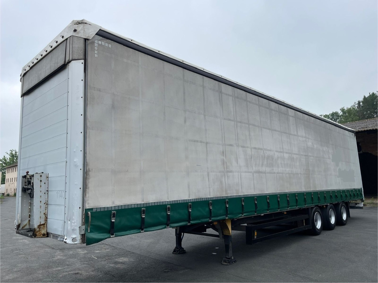 Schmitz Cargobull S01 3-Achs/Pritsche+Plane/13,5m/28100kg-Nutzlast - نصف مقطورة ستارة: صورة 3 Schmitz Cargobull S01 3-Achs/Pritsche+Plane/13,5m/28100kg-Nutzlast - نصف مقطورة ستارة: صورة 3