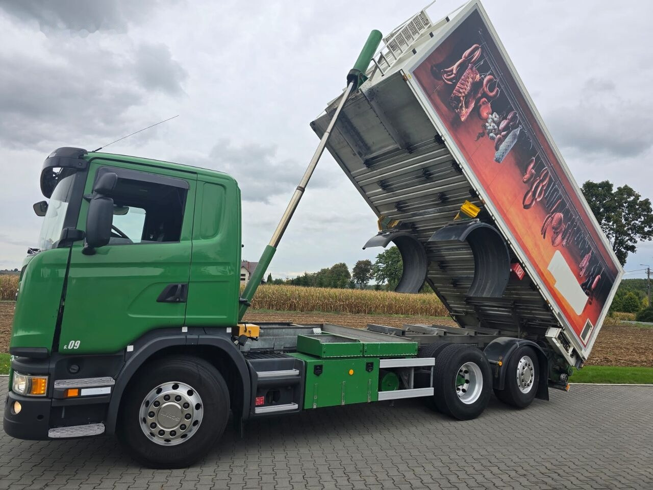 Scania G 490 - شاحنة قلاب: صورة 1 Scania G 490 - شاحنة قلاب: صورة 1