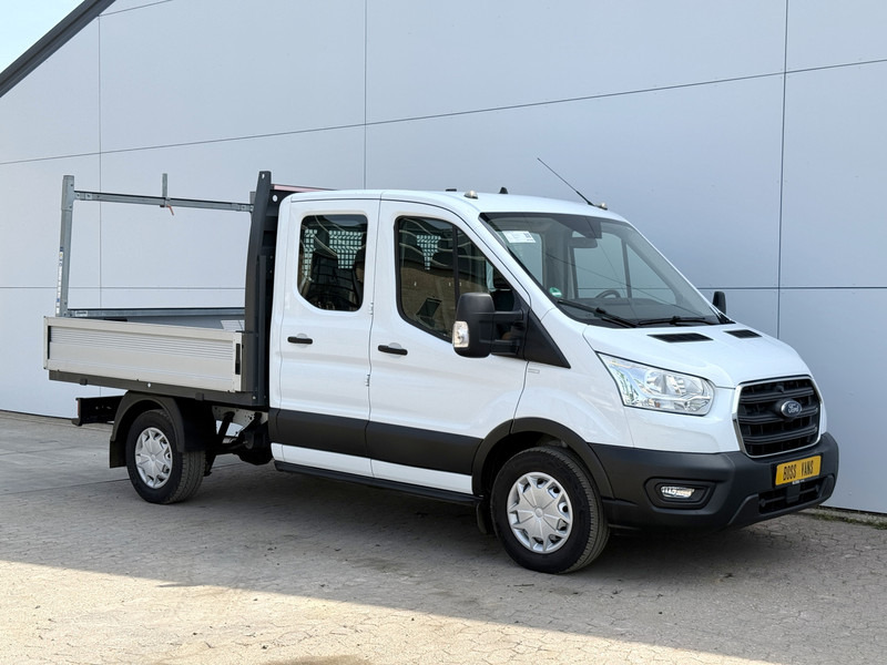 Ford Transit 350 2.0 TDCI 130PK L3H1 DC Trend Open Laadbak Pritische 6 zitplaatsen Airco Cruise Control - شاحنة مفتوحة, الشاحنات الصغيرة كابينة مزدوجة: صورة 4 Ford Transit 350 2.0 TDCI 130PK L3H1 DC Trend Open Laadbak Pritische 6 zitplaatsen Airco Cruise Control - شاحنة مفتوحة, الشاحنات الصغيرة كابينة مزدوجة: صورة 4
