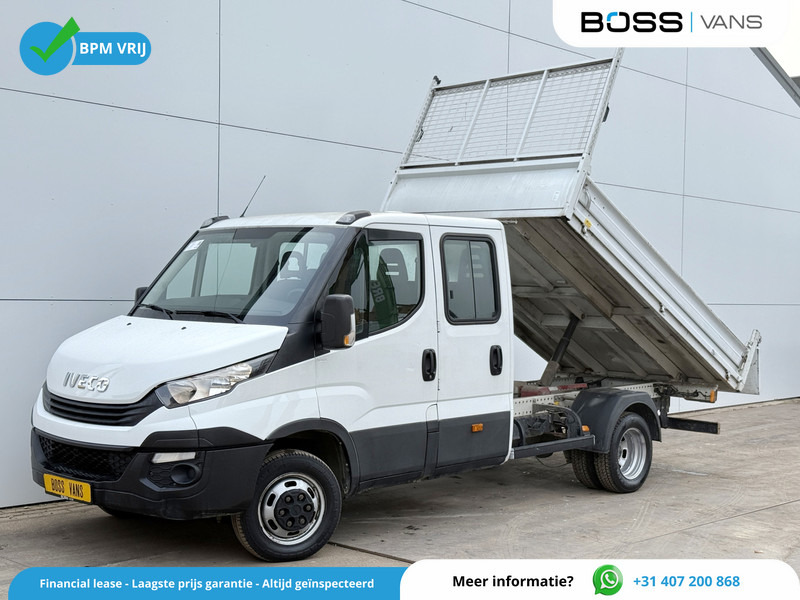 Iveco Daily 35C14 2.3 Dubbele Cabine Dubbellucht 7 Stoelen Airco Cruise Control Trekhaak 3.5t Tipper Benne Kipper - قلاب صغير, الشاحنات الصغيرة كابينة مزدوجة: صورة 1 Iveco Daily 35C14 2.3 Dubbele Cabine Dubbellucht 7 Stoelen Airco Cruise Control Trekhaak 3.5t Tipper Benne Kipper - قلاب صغير, الشاحنات الصغيرة كابينة مزدوجة: صورة 1