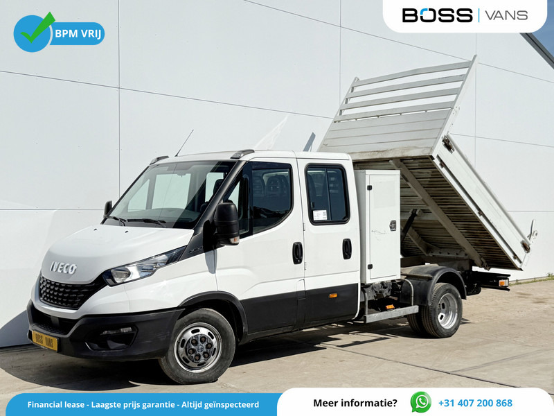 Iveco Daily 35C14 Kipper Dubbele Cabine Dubbellucht Trekhaak Airco Cruise Control Lucht Geveerde Stoel - قلاب صغير, الشاحنات الصغيرة كابينة مزدوجة: صورة 1 Iveco Daily 35C14 Kipper Dubbele Cabine Dubbellucht Trekhaak Airco Cruise Control Lucht Geveerde Stoel - قلاب صغير, الشاحنات الصغيرة كابينة مزدوجة: صورة 1