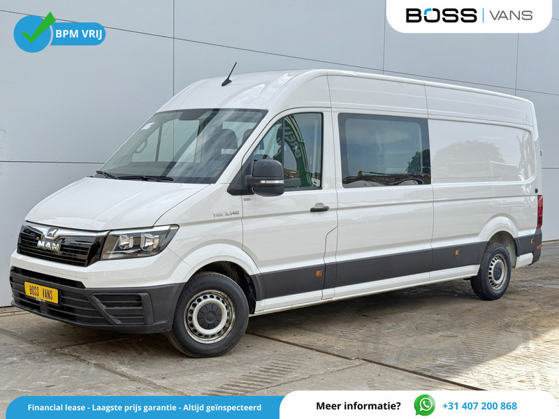 MAN TGE 3.140 2.0 TDI 140PK L4H3 Airco Cruise Control Trekhaak Carplay Camera - فان, الشاحنات الصغيرة كابينة مزدوجة: صورة 1 MAN TGE 3.140 2.0 TDI 140PK L4H3 Airco Cruise Control Trekhaak Carplay Camera - فان, الشاحنات الصغيرة كابينة مزدوجة: صورة 1