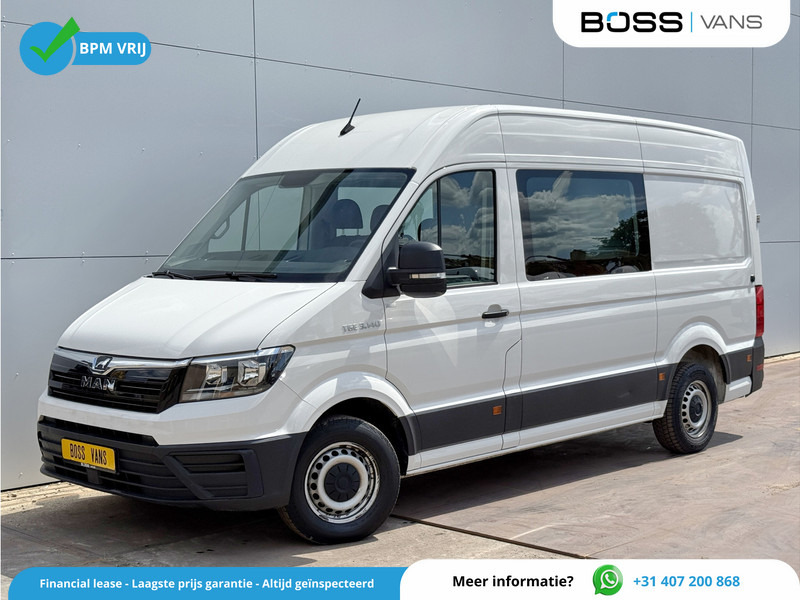 MAN TGE 3.140 2.0 TDI L3H3 Dubbele Cabine 7 Stoelen Airco Cruise Control Trekhaak Carplay Navigatie - فان, الشاحنات الصغيرة كابينة مزدوجة: صورة 1 MAN TGE 3.140 2.0 TDI L3H3 Dubbele Cabine 7 Stoelen Airco Cruise Control Trekhaak Carplay Navigatie - فان, الشاحنات الصغيرة كابينة مزدوجة: صورة 1