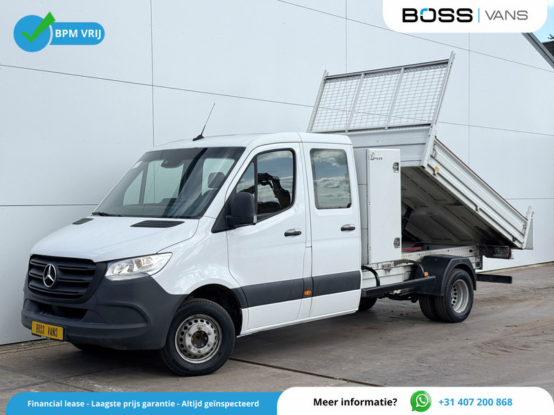 Mercedes-Benz Sprinter 514 2.2 CDI Kipper Dubbele Cabine Mixto DoKa Dubbellucht 3.5t Trekhaak Climate Control Cruise Control Benne Tipper - قلاب صغير, الشاحنات الصغيرة كابينة مزدوجة: صورة 1 Mercedes-Benz Sprinter 514 2.2 CDI Kipper Dubbele Cabine Mixto DoKa Dubbellucht 3.5t Trekhaak Climate Control Cruise Control Benne Tipper - قلاب صغير, الشاحنات الصغيرة كابينة مزدوجة: صورة 1