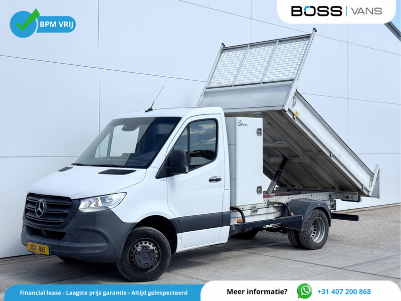 Mercedes-Benz Sprinter 514 2.2 CDI Kipper Dubbellucht 3.5t Trekhaak Climate Control Cruise Control - قلاب صغير: صورة 1 Mercedes-Benz Sprinter 514 2.2 CDI Kipper Dubbellucht 3.5t Trekhaak Climate Control Cruise Control - قلاب صغير: صورة 1