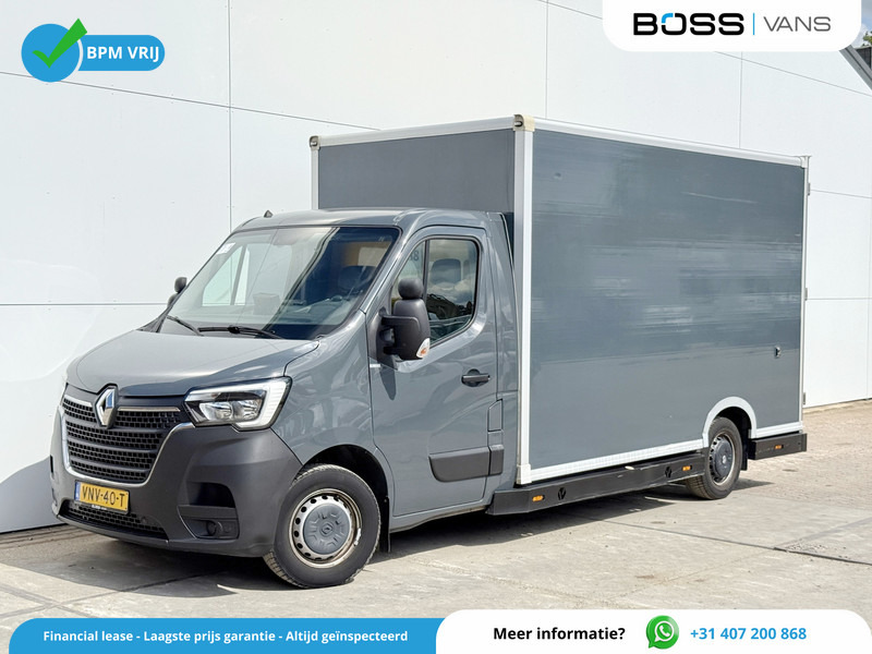 Renault Master 150pk Automaat Luchtvering Airco Cruise Control Plancher Foodtruck Meubelbak Paardenwagen - شاحنة مغلقة الصندوق: صورة 1 Renault Master 150pk Automaat Luchtvering Airco Cruise Control Plancher Foodtruck Meubelbak Paardenwagen - شاحنة مغلقة الصندوق: صورة 1