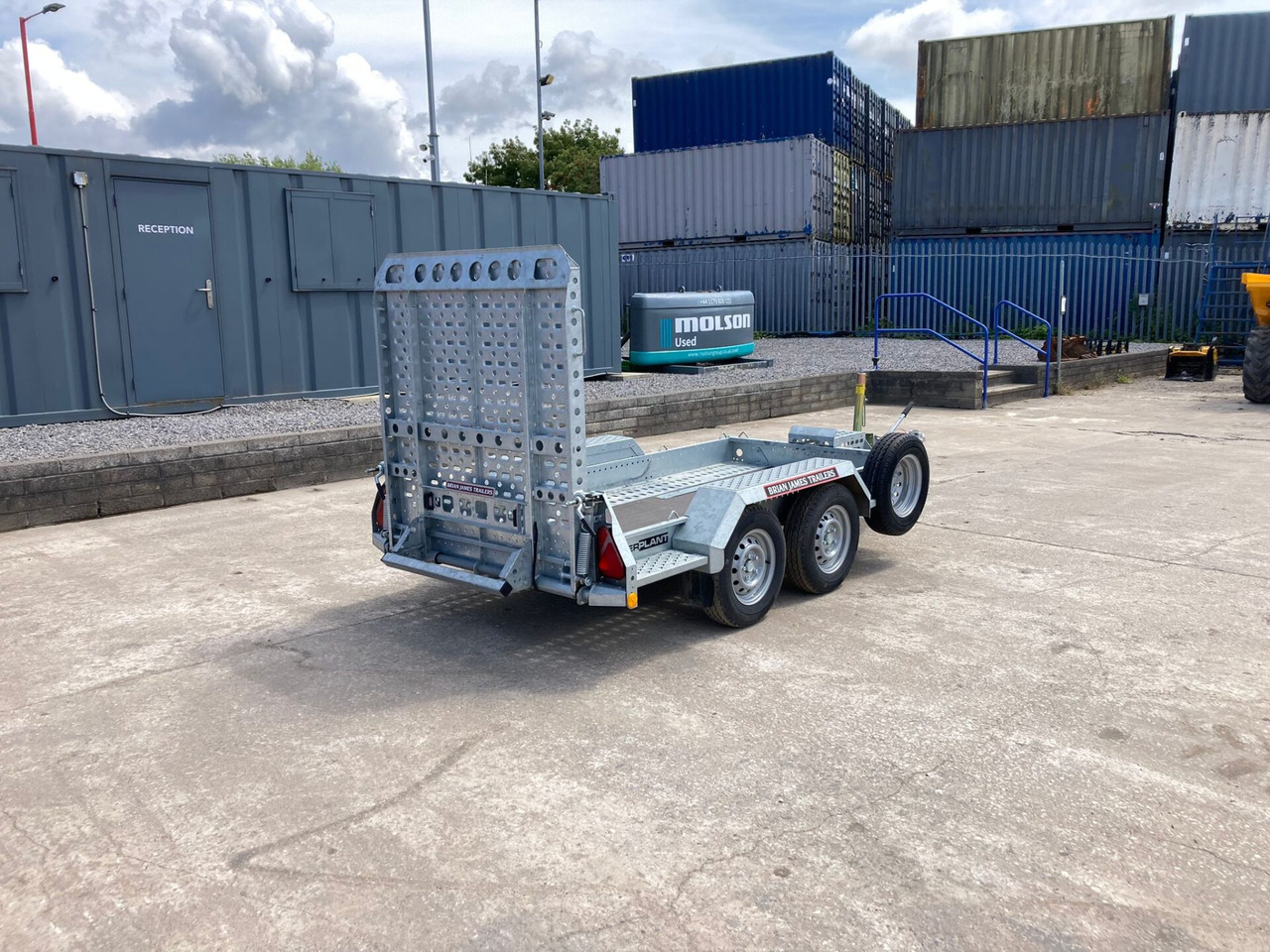 Digger Plant 2 543-1320 Trailer - مقطورة لنقل المعدات: صورة 5 Digger Plant 2 543-1320 Trailer - مقطورة لنقل المعدات: صورة 5