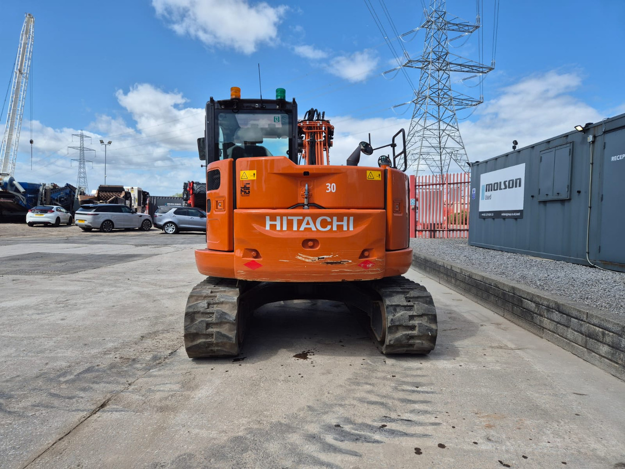 Hitachi ZX85USBR-6 2PB - حفارة مُصَّغرة: صورة 4 Hitachi ZX85USBR-6 2PB - حفارة مُصَّغرة: صورة 4