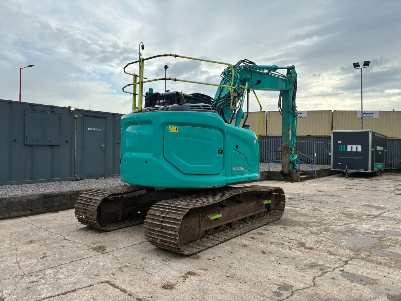 Kobelco SK140SRLC-7 - حفار زحاف: صورة 5 Kobelco SK140SRLC-7 - حفار زحاف: صورة 5