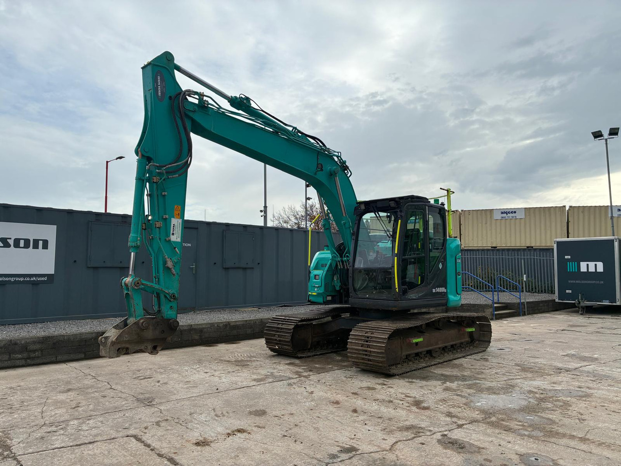 Kobelco SK140SRLC-7 - حفار زحاف: صورة 1 Kobelco SK140SRLC-7 - حفار زحاف: صورة 1