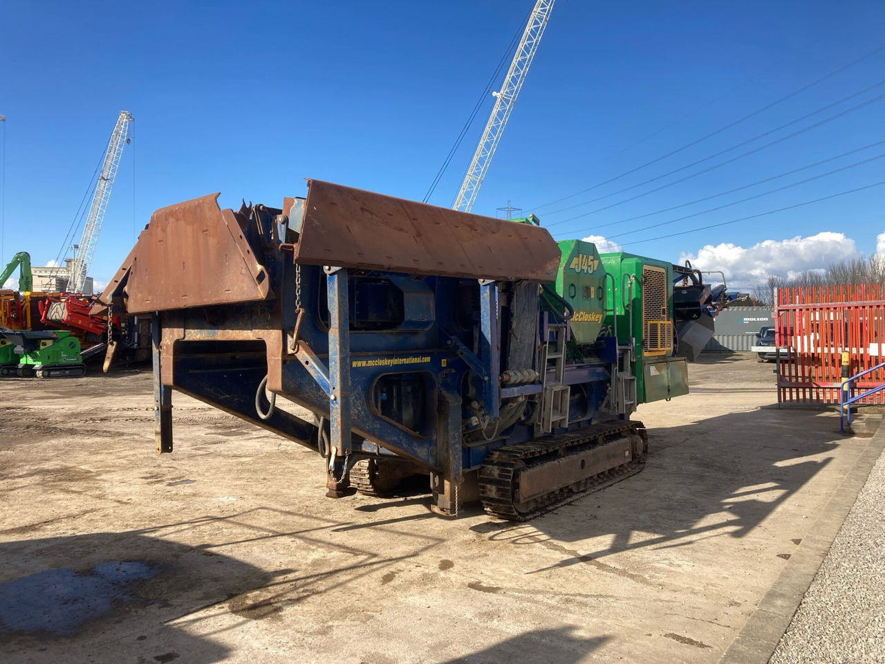 McCloskey J45 - كسارة: صورة 5 McCloskey J45 - كسارة: صورة 5