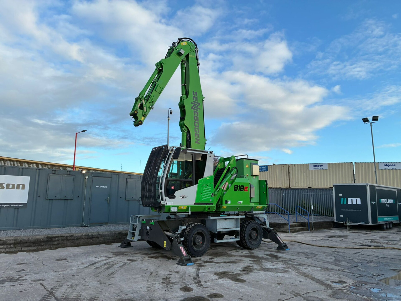 Sennebogen 818E Electric - معالج النفايات: صورة 1 Sennebogen 818E Electric - معالج النفايات: صورة 1