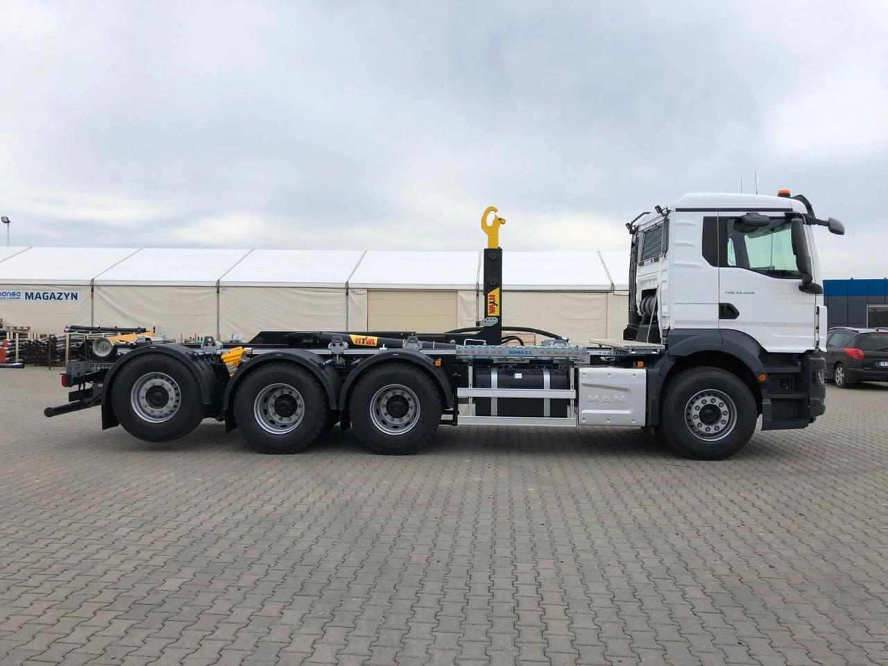 MAN TGS 35.480 TRIDEM HYVA 26-62-SKZ - شاحنة ذات خطاف: صورة 5 MAN TGS 35.480 TRIDEM HYVA 26-62-SKZ - شاحنة ذات خطاف: صورة 5