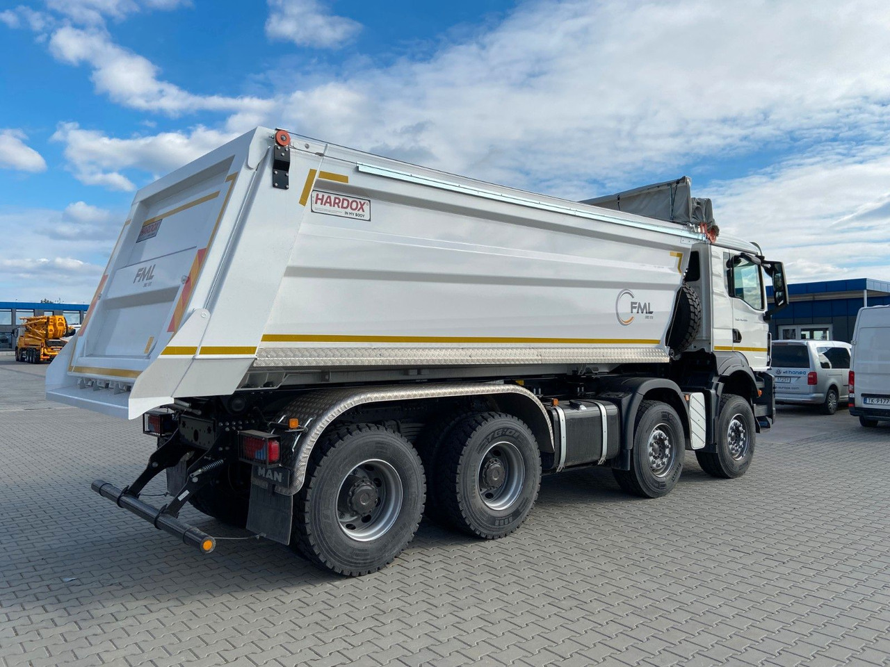 MAN TGS 41.400 8x4 EURO2 AUTOMAT TIPPER CR. SYSTEM - شاحنة قلاب: صورة 5 MAN TGS 41.400 8x4 EURO2 AUTOMAT TIPPER CR. SYSTEM - شاحنة قلاب: صورة 5