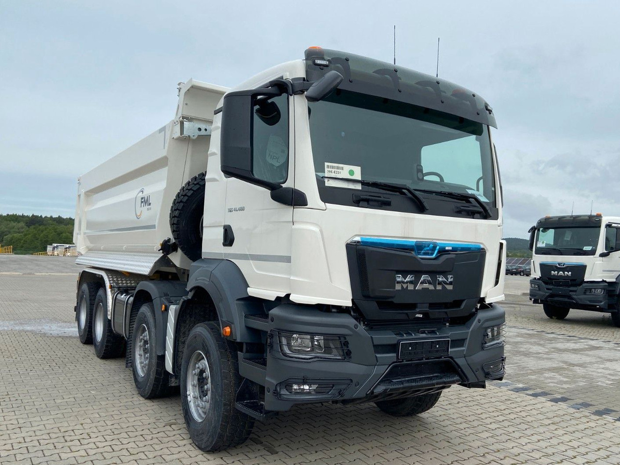 MAN TGS 41.400 8x4 EURO2 FML KIPPER 21M3 - شاحنة قلاب: صورة 1 MAN TGS 41.400 8x4 EURO2 FML KIPPER 21M3 - شاحنة قلاب: صورة 1