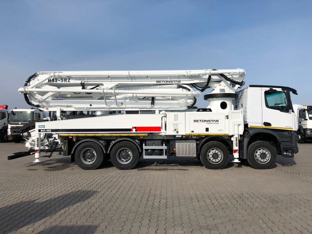 Mercedes-Benz AROCS 3743 BETONSTAR H43.16-5RZ - مضخة خرسانة: صورة 3 Mercedes-Benz AROCS 3743 BETONSTAR H43.16-5RZ - مضخة خرسانة: صورة 3