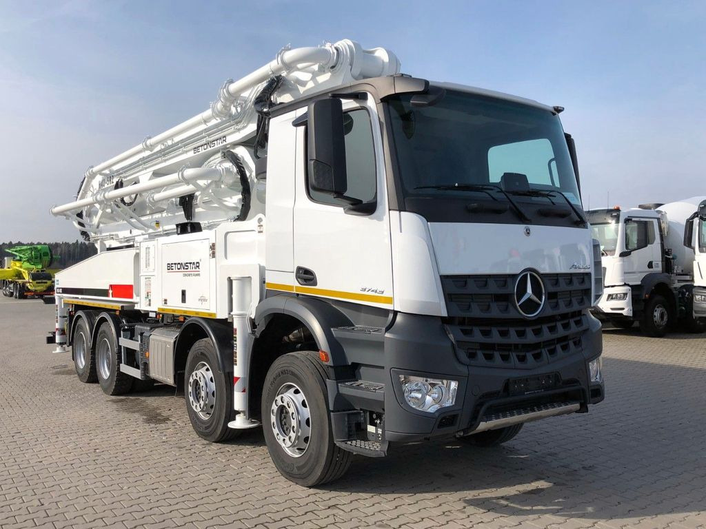 Mercedes-Benz AROCS 3743 BETONSTAR H43.16-5RZ - مضخة خرسانة: صورة 1 Mercedes-Benz AROCS 3743 BETONSTAR H43.16-5RZ - مضخة خرسانة: صورة 1