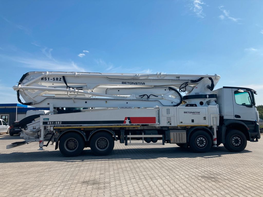Mercedes-Benz AROCS 4451 6350 mm BETONSTAR H51.20 Verfügbar - مضخة خرسانة: صورة 3 Mercedes-Benz AROCS 4451 6350 mm BETONSTAR H51.20 Verfügbar - مضخة خرسانة: صورة 3