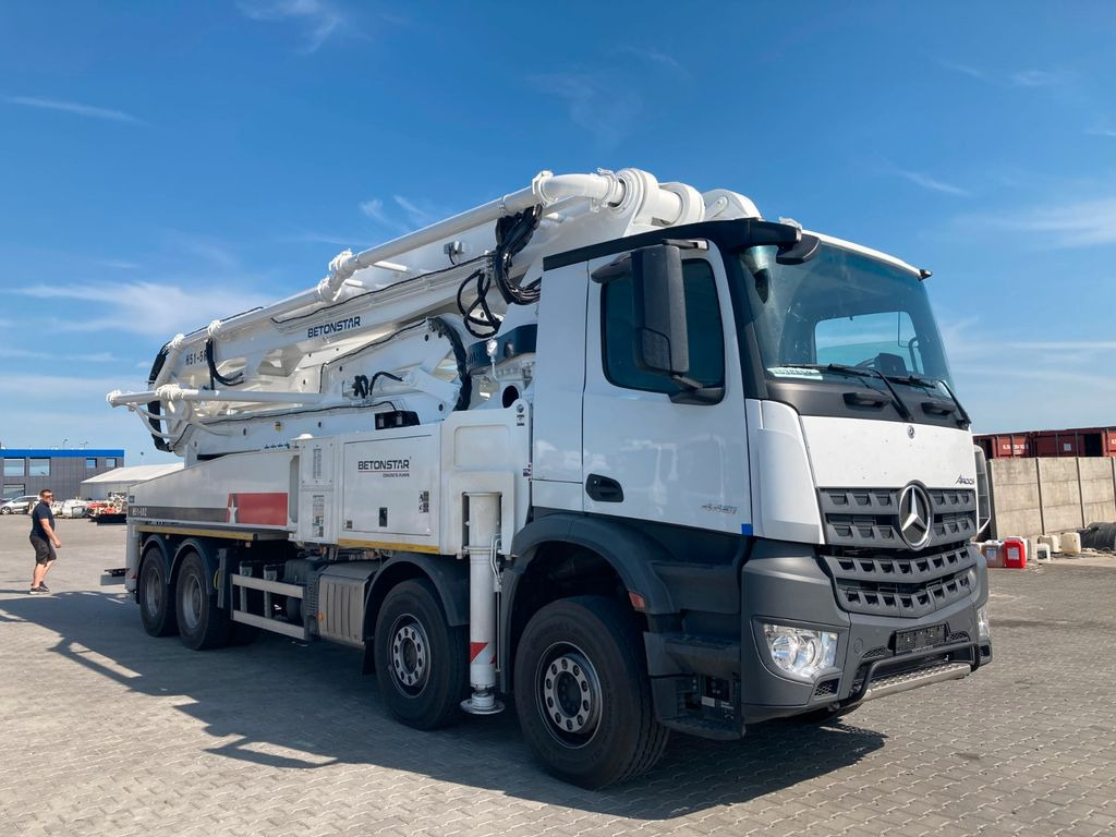 Mercedes-Benz AROCS 4451 6350 mm BETONSTAR H51.20 Verfügbar - مضخة خرسانة: صورة 1 Mercedes-Benz AROCS 4451 6350 mm BETONSTAR H51.20 Verfügbar - مضخة خرسانة: صورة 1
