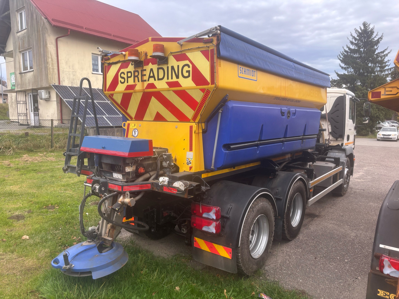 جرافة ثلج Mercedes AXOR 1824 4x2 Spreader/Gritter/Plough: صورة 18