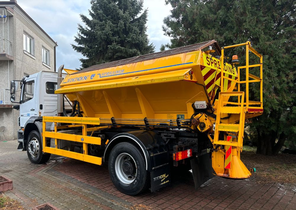 جرافة ثلج Mercedes-Benz Axor 4x2 piaskarka solarka econ schmidt 1824 e5: صورة 8