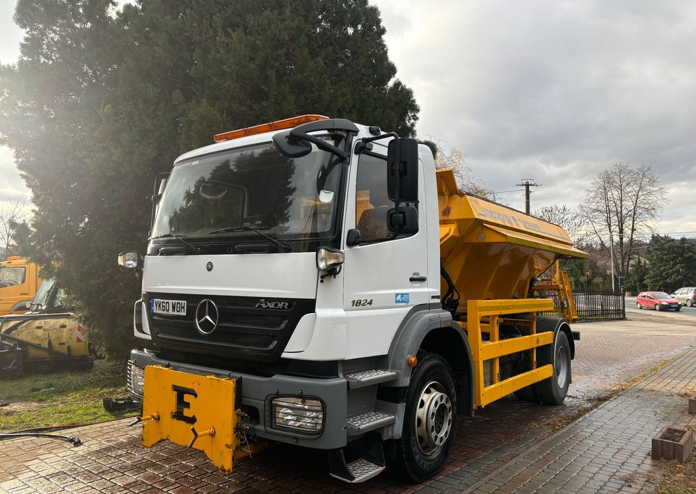 جرافة ثلج Mercedes-Benz Axor 4x2 piaskarka solarka econ schmidt 1824 e5: صورة 7