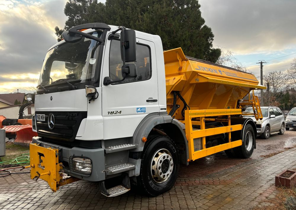 جرافة ثلج Mercedes-Benz Axor 4x2 piaskarka solarka econ schmidt 1824 e5: صورة 6
