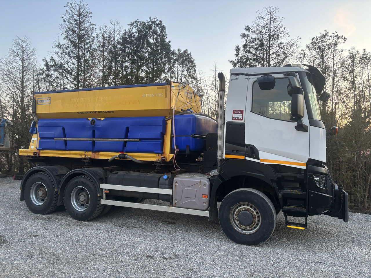 RENAULT K380 6x6 K380 6x6 SCHMIDT STRATOS III GRITTER/SPREADER PLOUGH - جرافة ثلج: صورة 4 RENAULT K380 6x6 K380 6x6 SCHMIDT STRATOS III GRITTER/SPREADER PLOUGH - جرافة ثلج: صورة 4