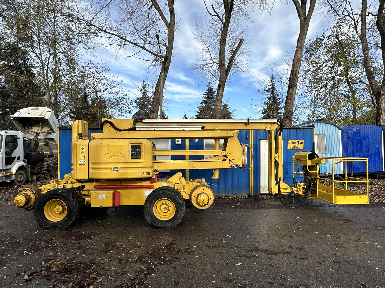 GENIE REXQUOTE Accessrailer Z60/34 railroad boom lift cherry picker mewp - شاحنة ذراع مفصلي: صورة 1 GENIE REXQUOTE Accessrailer Z60/34 railroad boom lift cherry picker mewp - شاحنة ذراع مفصلي: صورة 1