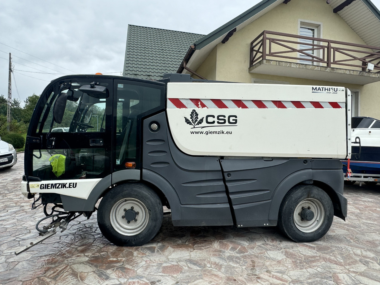 MATHIEU Grand Aquadyne 4000 water truck sprayer HP washer - سياره كنس شوارع: صورة 4 MATHIEU Grand Aquadyne 4000 water truck sprayer HP washer - سياره كنس شوارع: صورة 4