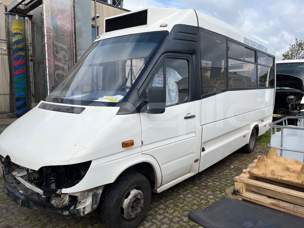 Mercedes-Benz 414T - حافلة صغيرة, ميكروباص: صورة 5 Mercedes-Benz 414T - حافلة صغيرة, ميكروباص: صورة 5