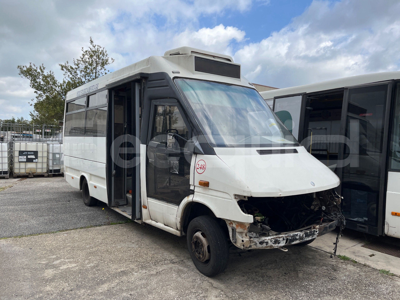 Mercedes-Benz 414T - حافلة صغيرة, ميكروباص: صورة 1 Mercedes-Benz 414T - حافلة صغيرة, ميكروباص: صورة 1