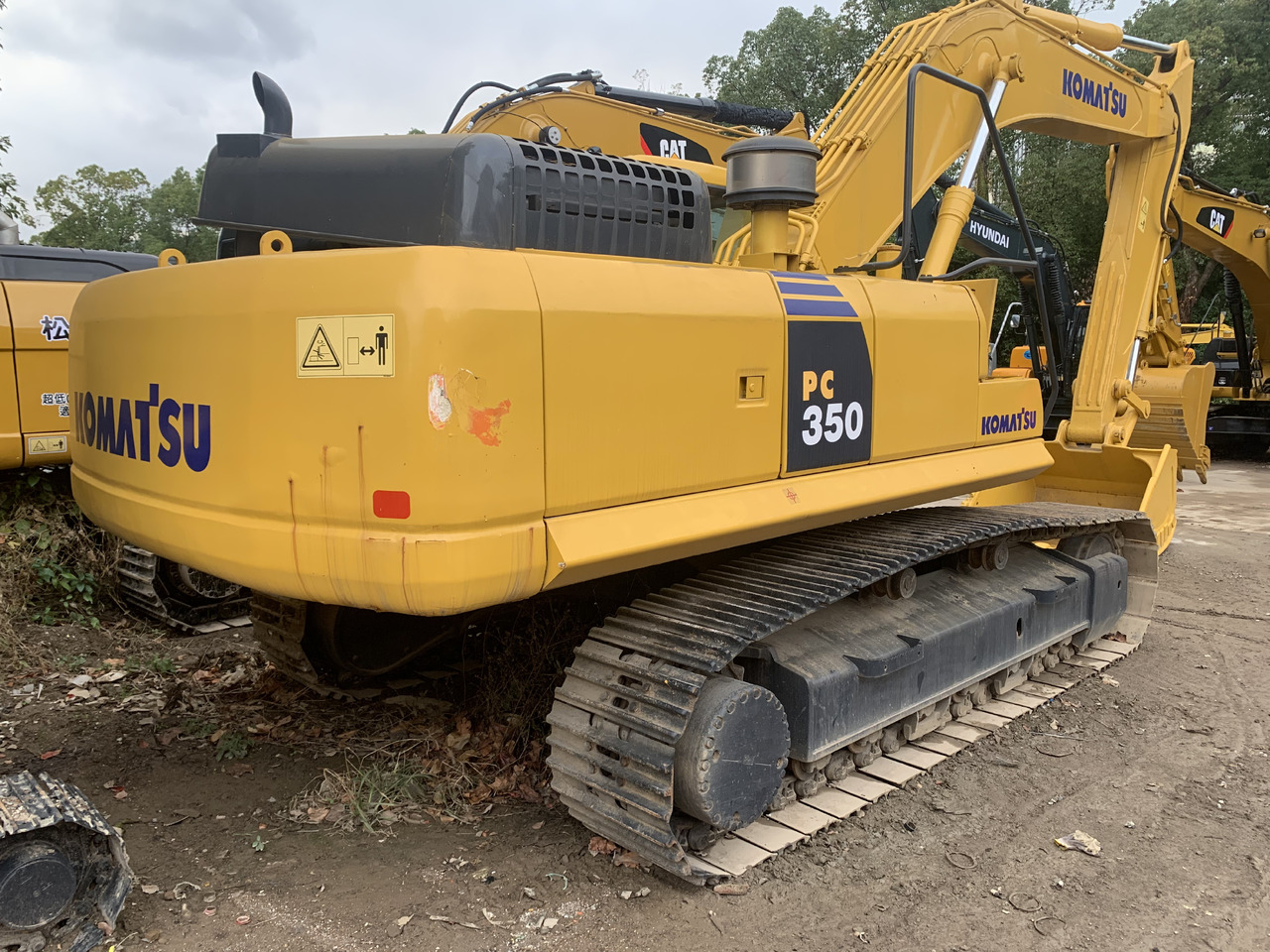 KOMATSU PC350-7 - حفار زحاف: صورة 3 KOMATSU PC350-7 - حفار زحاف: صورة 3