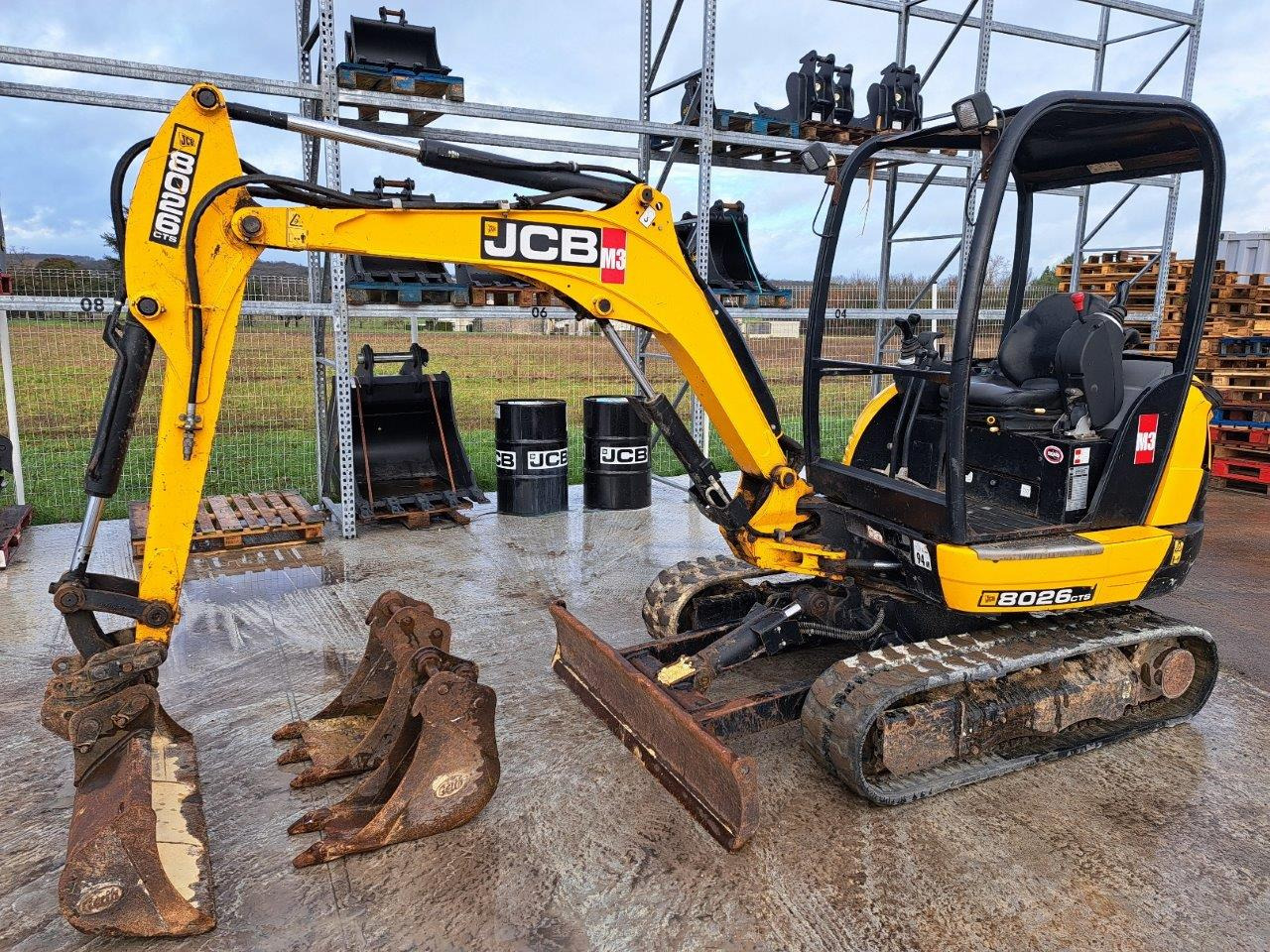 Mini pelle occasion JCB 8026CTSCAN - حفارة مُصَّغرة: صورة 1 Mini pelle occasion JCB 8026CTSCAN - حفارة مُصَّغرة: صورة 1