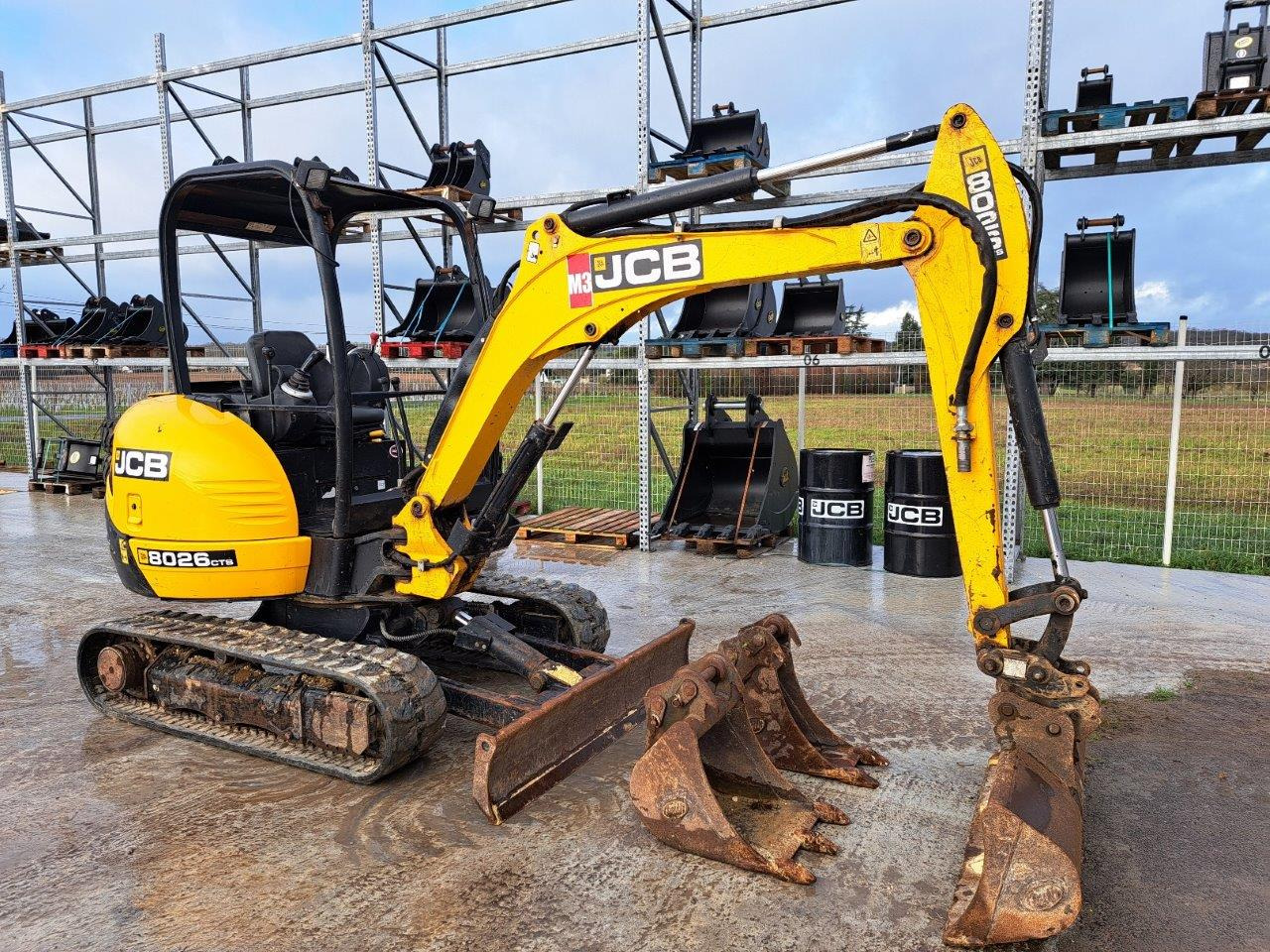 Mini pelle occasion JCB 8026CTSCAN - حفارة مُصَّغرة: صورة 2 Mini pelle occasion JCB 8026CTSCAN - حفارة مُصَّغرة: صورة 2