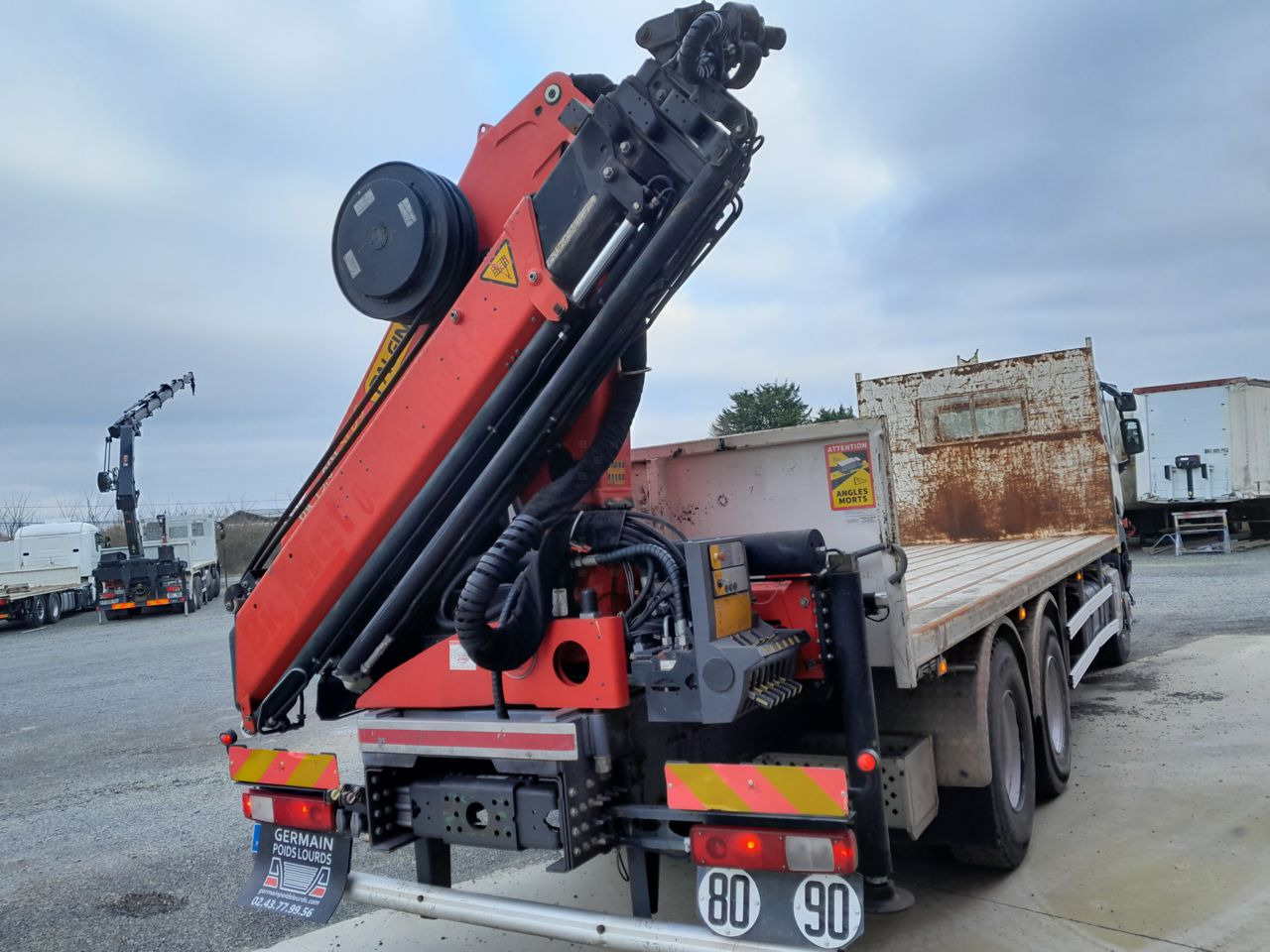 Renault C430 6x4 Standard platform Truck - شاحنات مسطحة, شاحنة كرين: صورة 4 Renault C430 6x4 Standard platform Truck - شاحنات مسطحة, شاحنة كرين: صورة 4