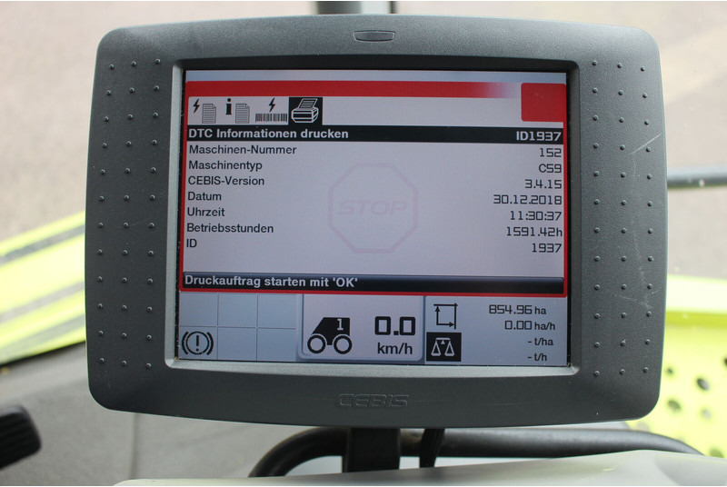حصادة موحَّدة لنقل الطعام Claas Lexion 770 TT: صورة 7