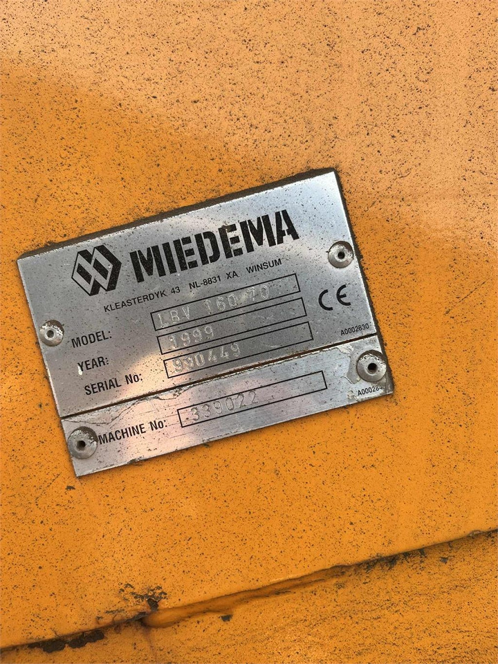 Miedema LBV160-70 - سيور ناقلة: صورة 2 Miedema LBV160-70 - سيور ناقلة: صورة 2