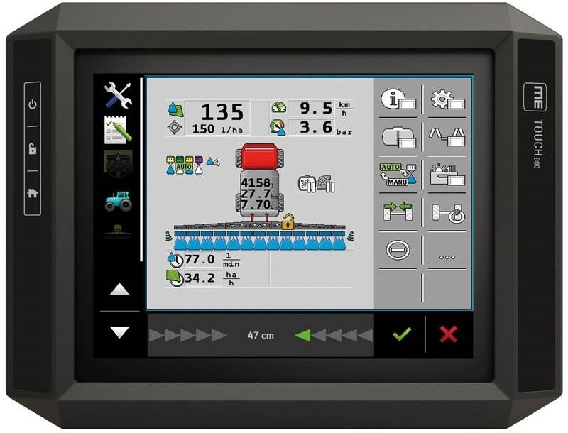 TOUCH800-TERMINAL - النظام الكهربائي - الآلات الزراعية: صورة 1 TOUCH800-TERMINAL - النظام الكهربائي - الآلات الزراعية: صورة 1