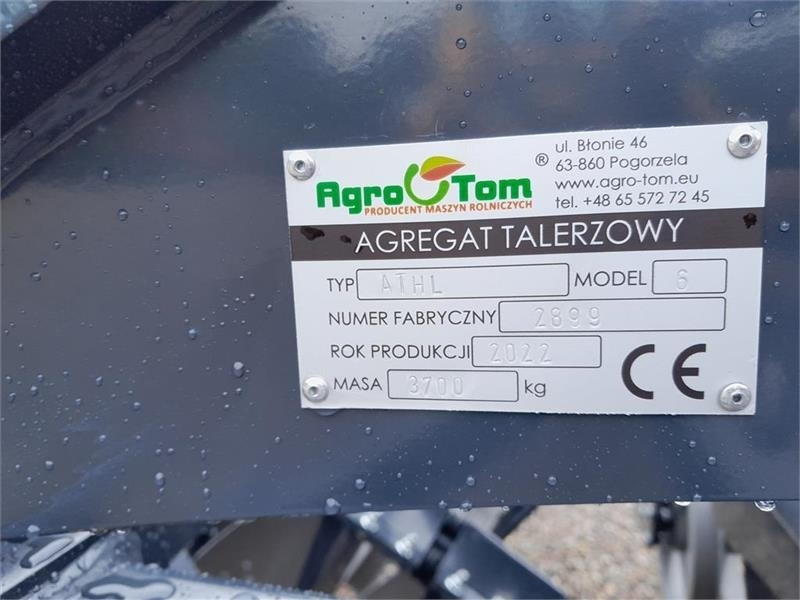 قرص مسلفة Agro - TOM 6 Meter discharve Agro-Tom 6 m. bugseret di: صورة 11