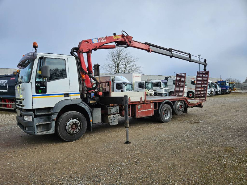 Iveco Eurotech 6x2 // Machinetransport // HMF 1483 K3 - شاحنة كرين: صورة 1 Iveco Eurotech 6x2 // Machinetransport // HMF 1483 K3 - شاحنة كرين: صورة 1