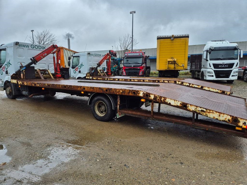 Renault 220 Machine/auto Transport and crane(2 stk) - شاحنة نقل سيارات شاحنة: صورة 4 Renault 220 Machine/auto Transport and crane(2 stk) - شاحنة نقل سيارات شاحنة: صورة 4