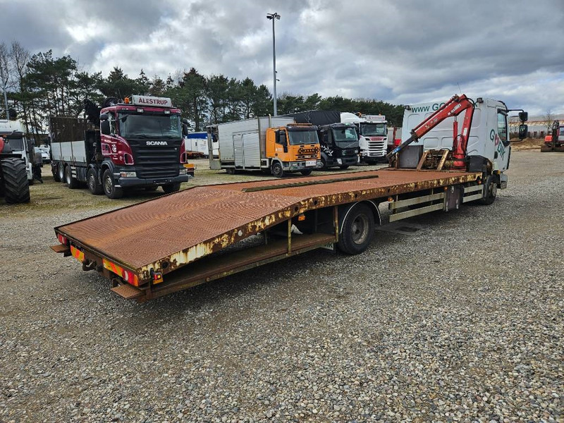 Renault Midlum 220 Machine/auto Transport and crane(2 stk) - شاحنة نقل سيارات شاحنة, شاحنة كرين: صورة 4 Renault Midlum 220 Machine/auto Transport and crane(2 stk) - شاحنة نقل سيارات شاحنة, شاحنة كرين: صورة 4