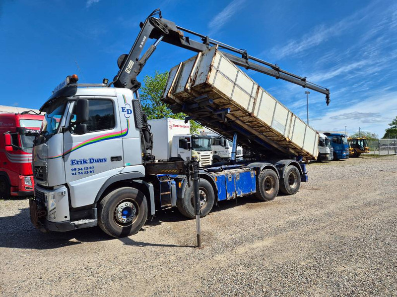 Volvo FH 460 8x2/4 //Hiab 166 E-4// 3 way tip - شاحنة كرين: صورة 1 Volvo FH 460 8x2/4 //Hiab 166 E-4// 3 way tip - شاحنة كرين: صورة 1