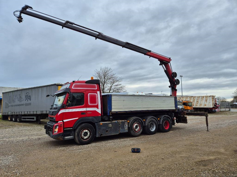 Volvo FMX 500 8x4/4 // HMF 2120 K4 // 3 side tipper - شاحنة كرين: صورة 2 Volvo FMX 500 8x4/4 // HMF 2120 K4 // 3 side tipper - شاحنة كرين: صورة 2