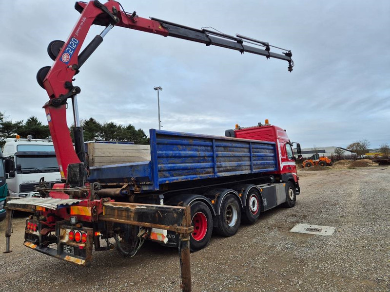 Volvo FMX 500 8x4/4 // HMF 2120 K4 // 3 side tipper - شاحنة كرين: صورة 5 Volvo FMX 500 8x4/4 // HMF 2120 K4 // 3 side tipper - شاحنة كرين: صورة 5